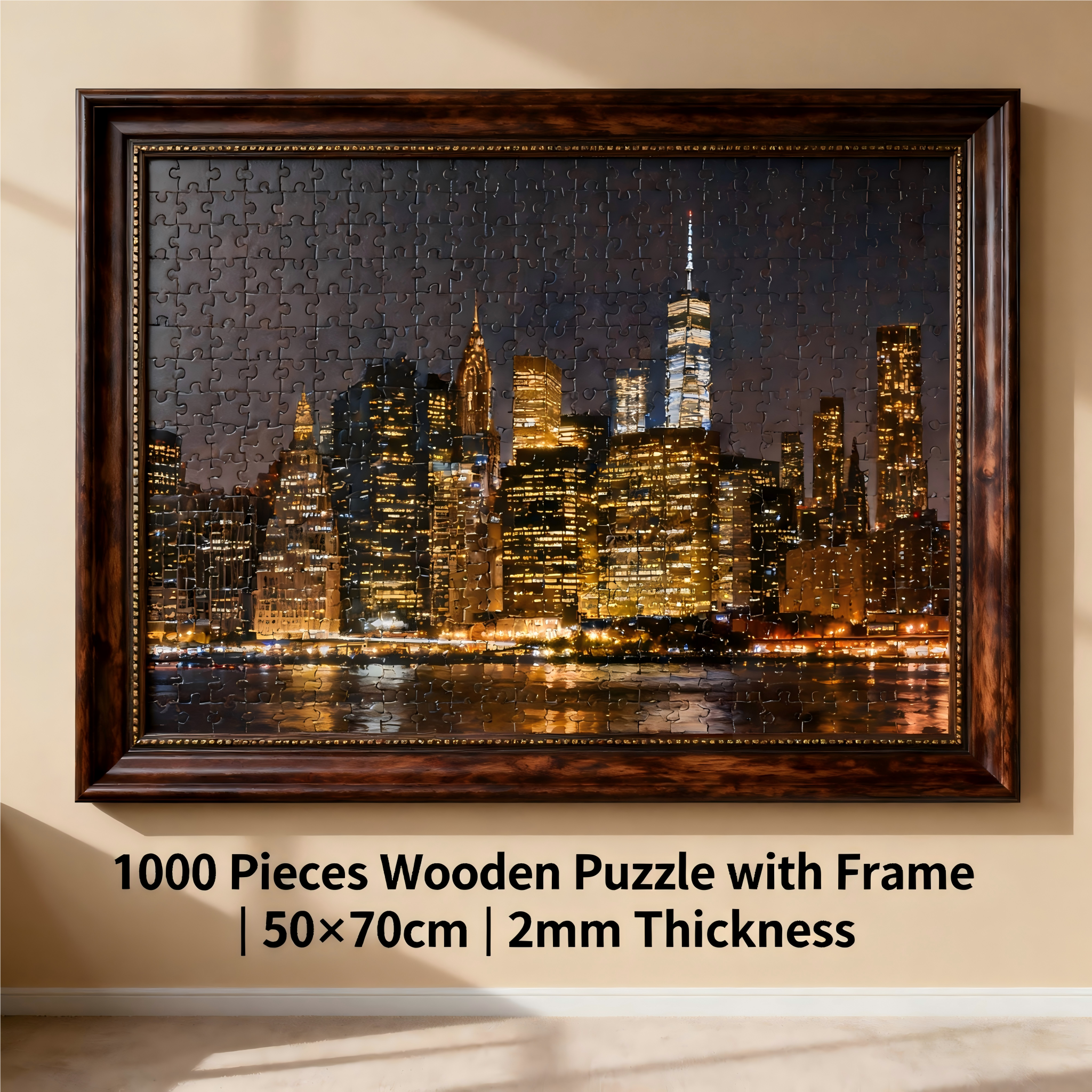 1000-500-piece family group photo puzzle